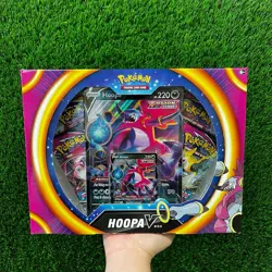 Lot of 2 Pokemon TCG Hoopa v Box New Sealed, Evolving Skies Fusion Strike - Image 1