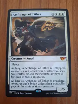 Archangel of Tithes OTJ 002 Mythic Outlaws of Thunder Junction NM MTG - Image 1