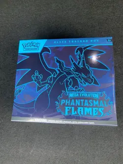 Pokemon Mega Evolution Phantasmal Flames Elite Trainer Box ETB In hand - Image 1