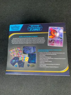 Pokemon Mega Evolution Phantasmal Flames Elite Trainer Box ETB In hand - Image 2