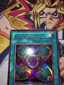 Ring of Defense dp2-en026 *NAME SHIFT MISPRINT* 1st Ed (NM) Ultra Rare Yu-Gi-Oh! - Image 2
