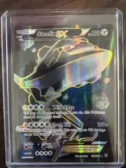 Pokemon TCG Cards Steelix EX 108/114 Steam Siege Full Art Ultra Rare - Image 1
