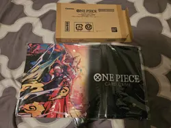 One Piece Card Game Playmat & Storage Box Set - Yamato JP Championship 2022 - Image 1