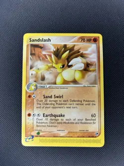 Sandslash - 21/100 - Rare EX Sandstorm Non Holo Rare Pokemon Card - LP/NM - Image 2