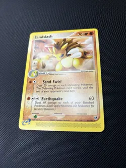 Sandslash - 21/100 - Rare EX Sandstorm Non Holo Rare Pokemon Card - LP/NM - Image 3