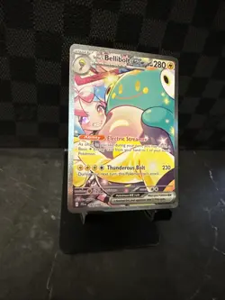 Pokemon Iono’s Bellibolt EX #183/159 Journey Together SIR NM TCG Card - Image 4