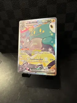 Pokemon Iono’s Bellibolt EX #183/159 Journey Together SIR NM TCG Card - Image 5