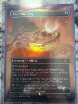 MTG The One Ring LOTR Borderless Alternate Extended Art FOIL NM/M! - Image 1