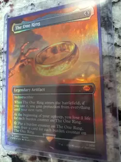 MTG The One Ring LOTR Borderless Alternate Extended Art FOIL NM/M! - Image 2