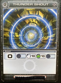 Thunder Shout 2007 Chaotic Attack Card Dawn of Perim Common - #127/232 - Image 1