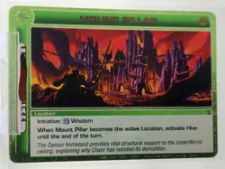 Chaotic Card : Mount Pillar Dawn Of Perim Dop First Edition Rare Location - Image 1