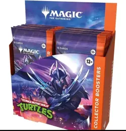 Magic The Gathering MTG TMNT Ninja Turtles Collector Booster Box Presale - Image 1