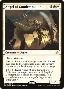 MTG Angel of Condemnation ** Hour of Devastation ** English (NM) - Image 1