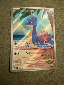 Pokemon TCG Misty's Lapras Destined Rivals 194/182 Rare Special Full Art - Image 1