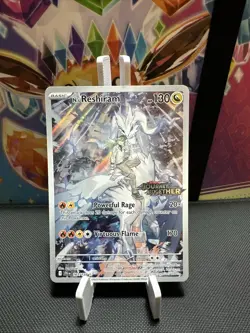 Pokemon TCG. N’s Reshiram 167/159 STAMPED PROMO Journey Together (NEAR MINT) ❄ - Image 1