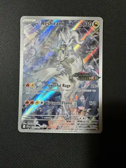 Pokemon TCG. N’s Reshiram 167/159 STAMPED PROMO Journey Together (NEAR MINT) ❄ - Image 4