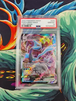 2022 Pokemon Sword & Shield - Lost Origin - Kyurem VMAX Full Art - #049 - PSA 10 - Image 1
