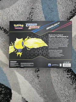 Pokemon TCG Crown Zenith Regieleki V Collection Box SEALED - Image 2