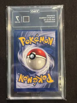 1999 Pokemon Base Set Unlimited Gyarados Holo Rare TAG 7 Near Mint 6/102 - Image 3