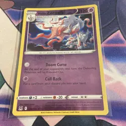 076/196 Hisuian Zoroark : Rare Reverse Holo Card Pokemon TCG : SWSH Lost Origin - Image 1