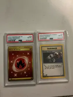 lot of 2 certified psa pokemon cards - Image 1