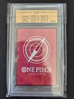 One Piece, Promo Card, Monkey D. Luffy, BVB Dortmund, GSG 9.5, ST13-003 Leader - Image 2