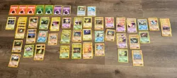 Pokeman card Collection Lot of 75 Cards from 1999-2000 (2 are from 2003) - Image 1