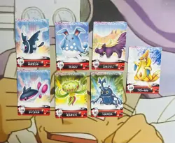 2007 Pokemon Zucan Diamond And Pearl 7 Card Lot LP - Image 1