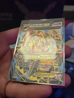 Pokemon Groudon EX Full Art Holo Ultra Rare Card XY Primal Clash 151/160 2015 - Image 3