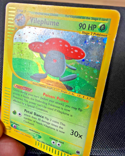Pokemon Card - Vileplume - Expedition Base Set - Holo Rare - 31/165 - MP-HP - Image 4