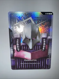 Gundam TCG Card Game Dual Impact Foil Resource GD02 C+ R-014 Qubeley Gundam - Image 3