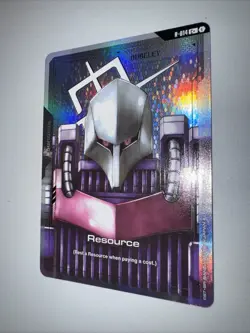 Gundam TCG Card Game Dual Impact Foil Resource GD02 C+ R-014 Qubeley Gundam - Image 5
