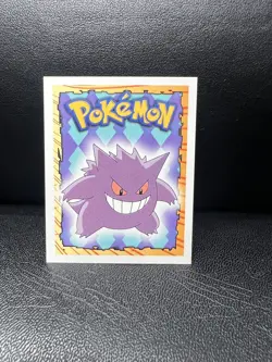 1999 Topps Pokemon Gengar Sticker Card #94 Of Pokemon Tv Series - Image 1
