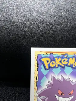 1999 Topps Pokemon Gengar Sticker Card #94 Of Pokemon Tv Series - Image 5