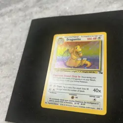 Pokemon TCG Dragonite Fossil Holo Rare Card 4/62 Near Mint/mint Condition - Image 3