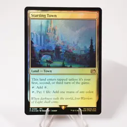 Starting Town Foil 289 FIN Final Fantasy MTG NM See Video - Image 1