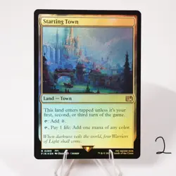 Starting Town Foil 289 FIN Final Fantasy MTG NM See Video - Image 3