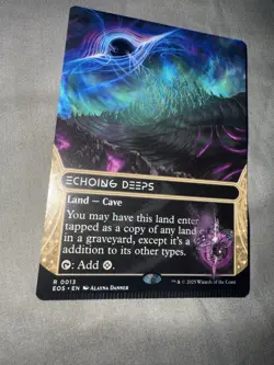 Echoing Deeps Edge of Eternities Crimp error Magic The gathering error card - Image 1