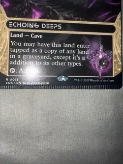 Echoing Deeps Edge of Eternities Crimp error Magic The gathering error card - Image 3