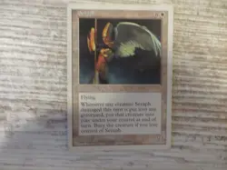 1x Seraph - Fifth 5th Edition - EX - English - MTG - Image 1