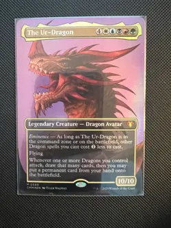 The Ur-Dragon (Borderless) Commander Masters Foil - Image 1