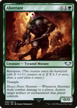Aberrant [Warhammer 40,000 Commander 40K] M/NM MTG Magic - Image 1