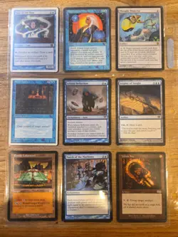 MtG 18x Commander Mono Blue Artifact Page Pack - Image 2