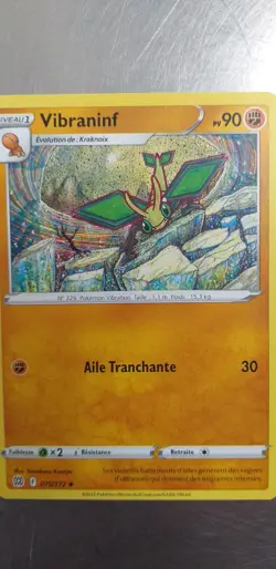 Carte Pokemon Vibraninf 075/172 Stars etincelantes, sorti du booster, francais - Image 1