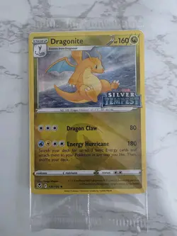 Pokemon TCG - Dragonite 131/195 Silver Tempest Stamped Promo Sealed - Image 1
