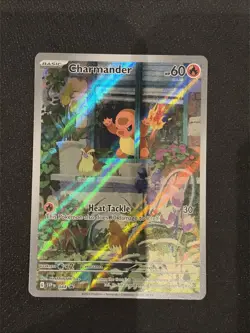 2023 Pokemon SVP Obsidian Flames Promo Charmander #044 - Image 1