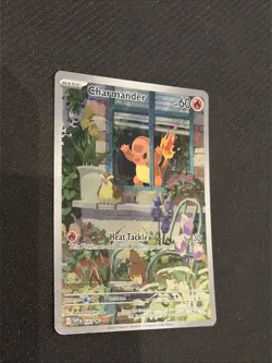 2023 Pokemon SVP Obsidian Flames Promo Charmander #044 - Image 2