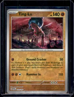 Ting-Lu SV06: Twilight Masquerade Pokemon 110/167 Reverse Holo NM+ - Image 1