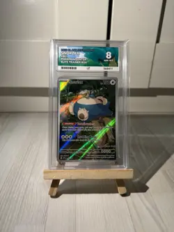 Pokemon TCG Snorlax SVP 051 Scarlet & Violet 151 Black Star Promo Card Ace 8 - Image 1