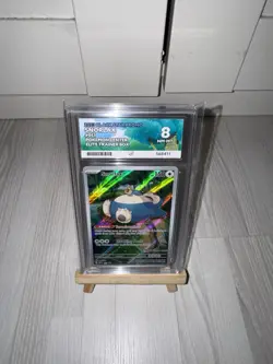 Pokemon TCG Snorlax SVP 051 Scarlet & Violet 151 Black Star Promo Card Ace 8 - Image 3